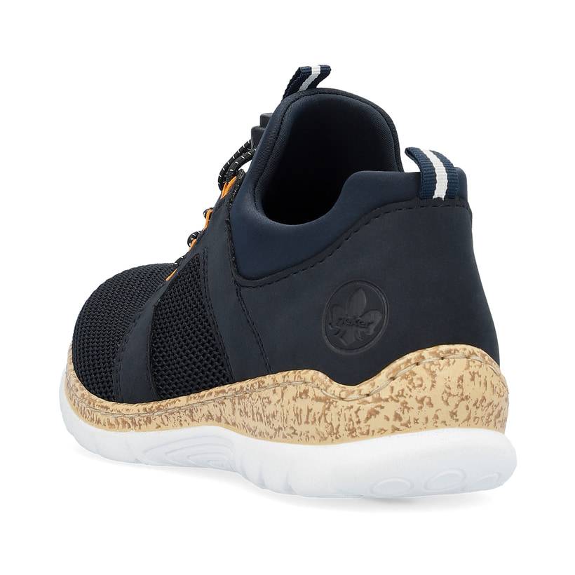 Rieker Artikelnummer N4290-14 Rieker Damen Slipper Stahlblau