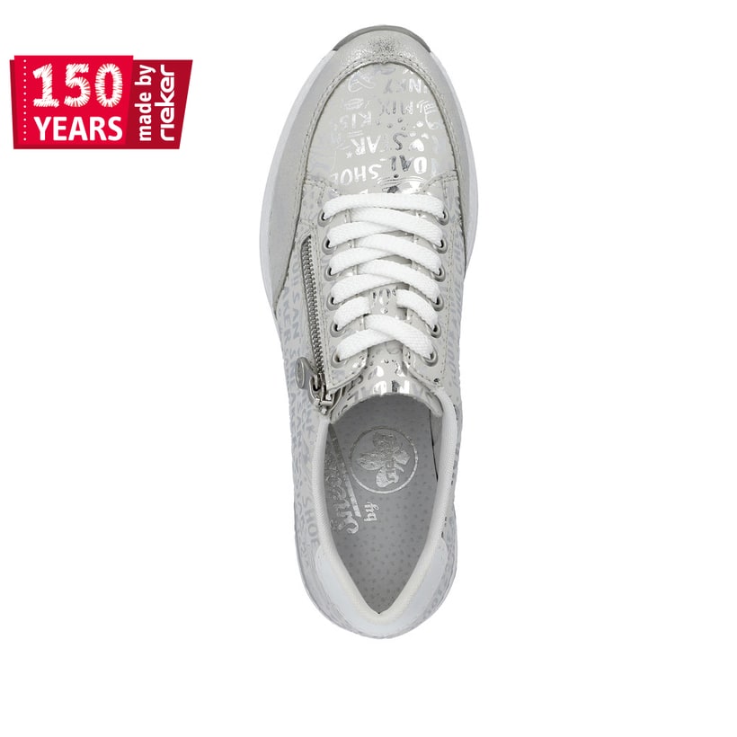 Rieker Artikelnummer N4316-90 Rieker Damen Sneaker Low Hellbeige