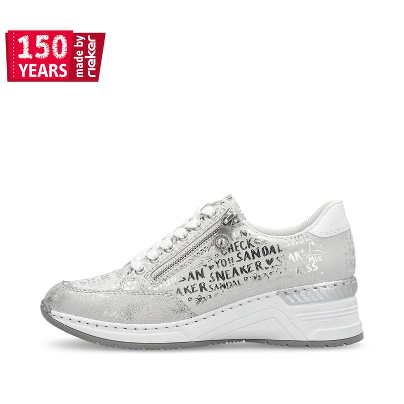 Rieker Artikelnummer N4316-90 Rieker Damen Sneaker Low hellbeige