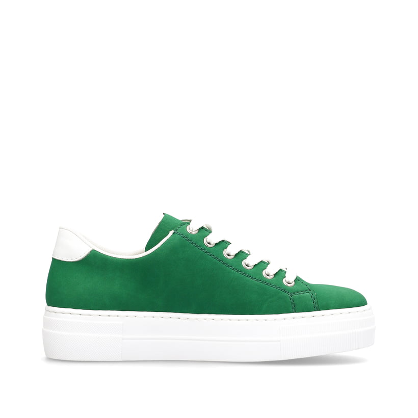 Rieker Artikelnummer N49W1-52 Rieker Damen Sneaker Low Grasgrün
