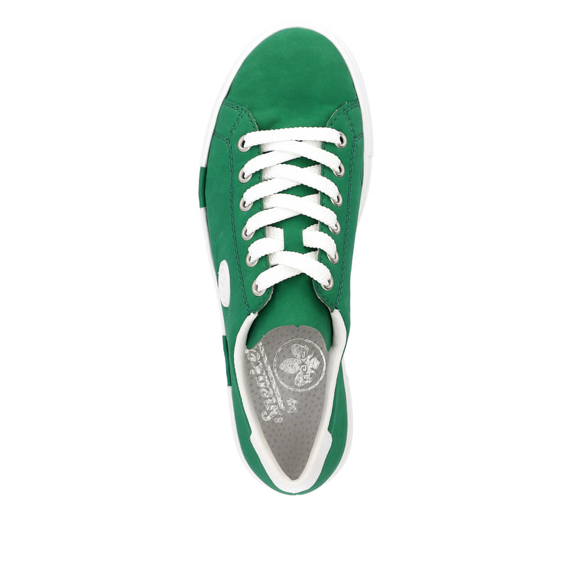 Rieker Artikelnummer N49W1-52 Rieker Damen Sneaker Low Grasgrün