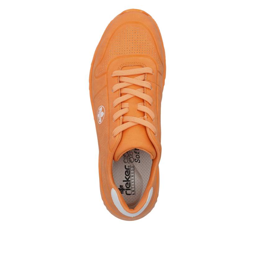 Rieker Artikelnummer N5202-38 Rieker Damen Sneaker Low Glutorange