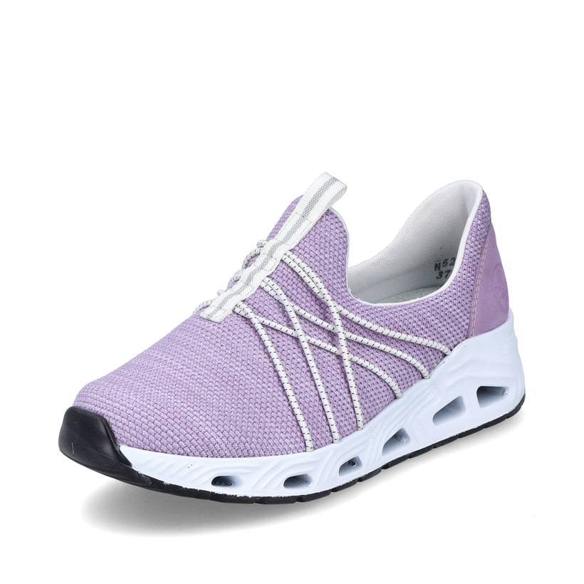 Rieker Artikelnummer N5253-30 Rieker Damen Slipper Fliederfaben