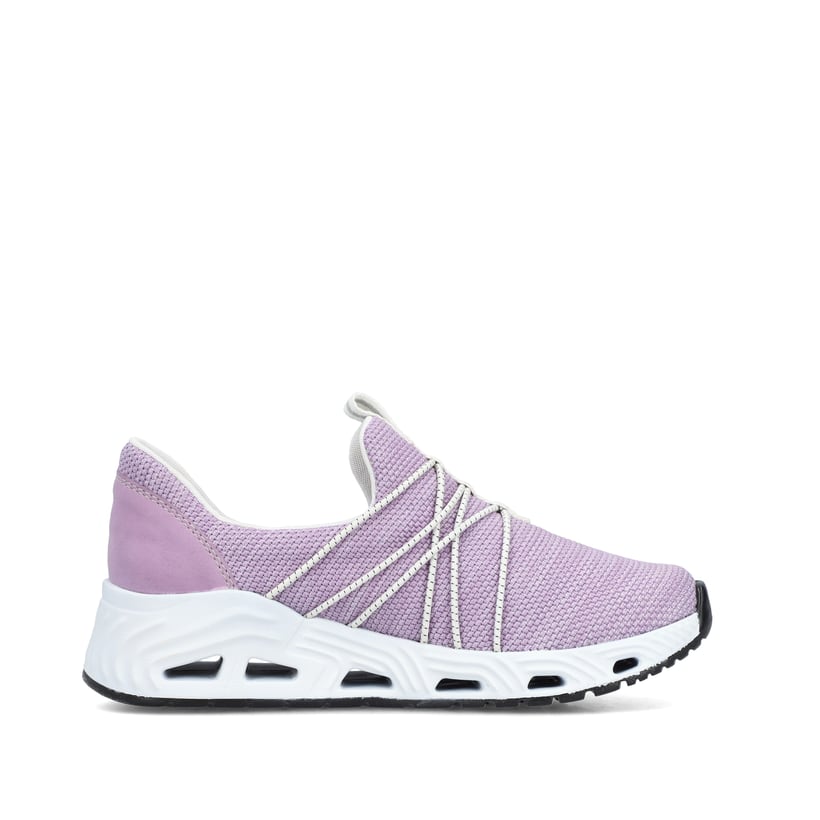 Rieker Artikelnummer N5253-30 Rieker Damen Slipper Fliederfaben