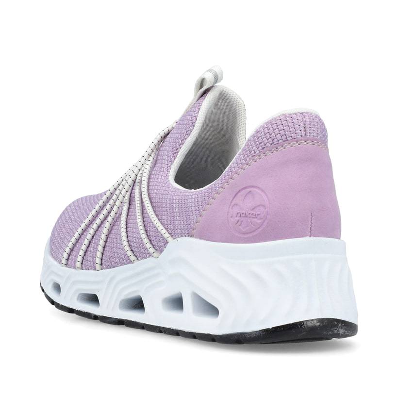 Rieker Artikelnummer N5253-30 Rieker Damen Slipper Fliederfaben
