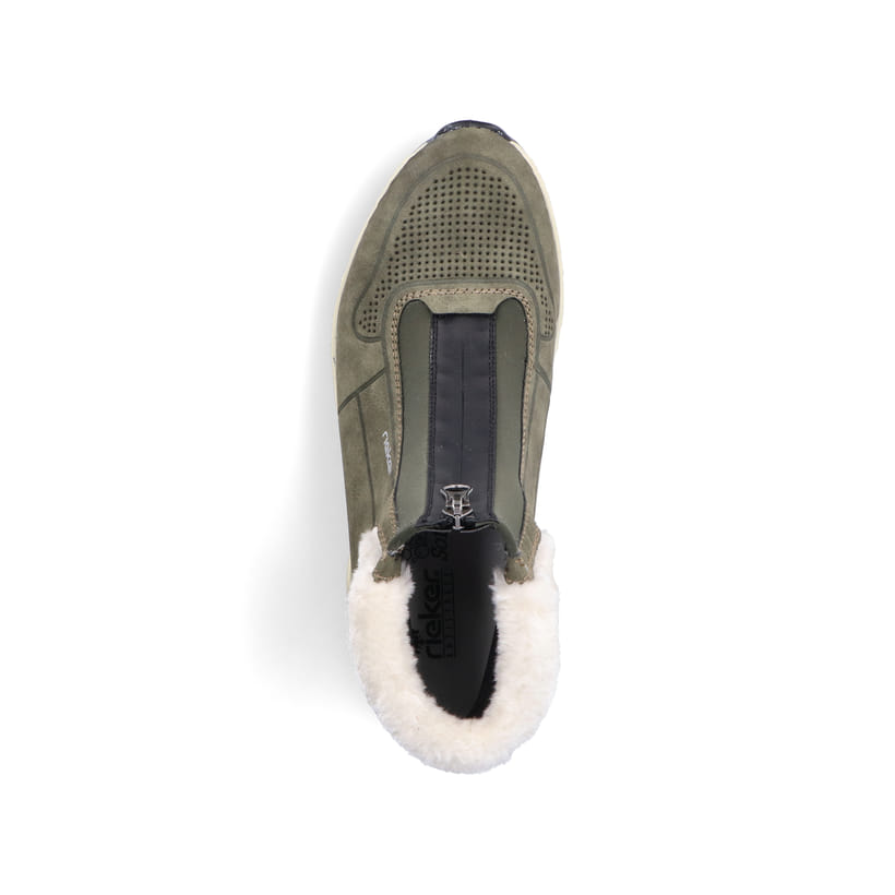 Rieker Artikelnummer N5271-52 Rieker Damen Kurzstiefel Schilfgrün