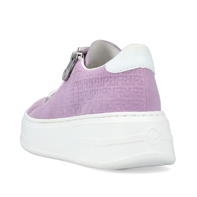 Rieker Artikelnummer N5400-30 Rieker Damen Sneaker Low Fliederfaben