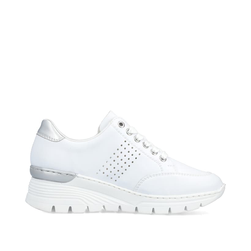 Rieker Artikelnummer N8321-80 Rieker Damen Sneaker Low Reinweiß