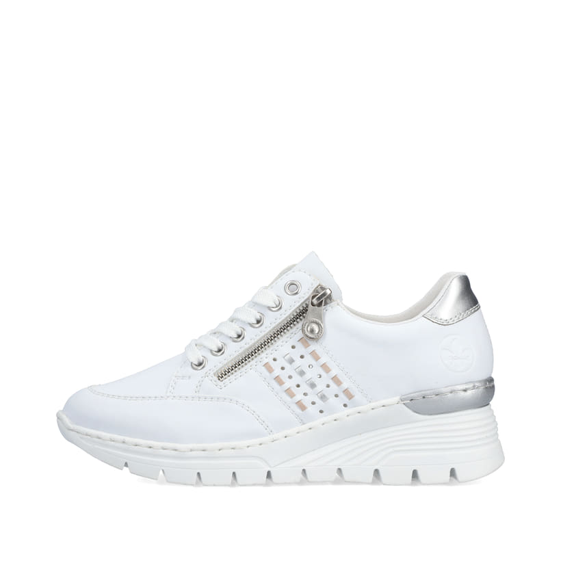 Rieker Artikelnummer N8321-80 Rieker Damen Sneaker Low reinweiß