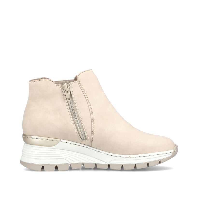 Rieker Artikelnummer N8361-62 Rieker Damen Chelsea Boots Cremebeige