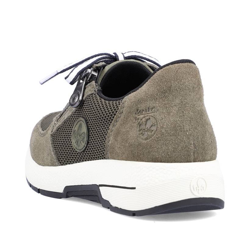Rieker Artikelnummer N8451-54 Rieker Damen Sneaker Low Kaktusgrün