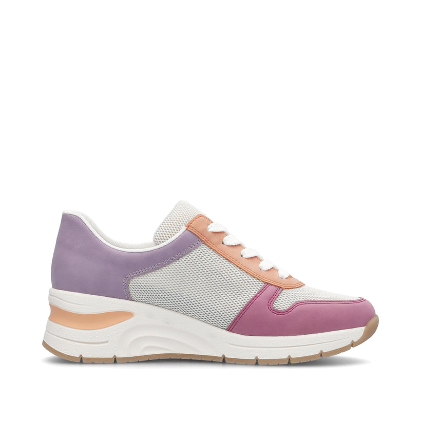 Rieker Artikelnummer N9303-90 Rieker Damen Sneaker Low Beige-mehrfarbig