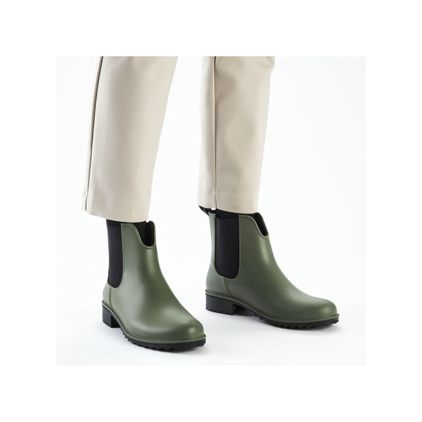 Rieker Artikelnummer P8260-54 Rieker Damen Chelsea Boots Schilfgrün