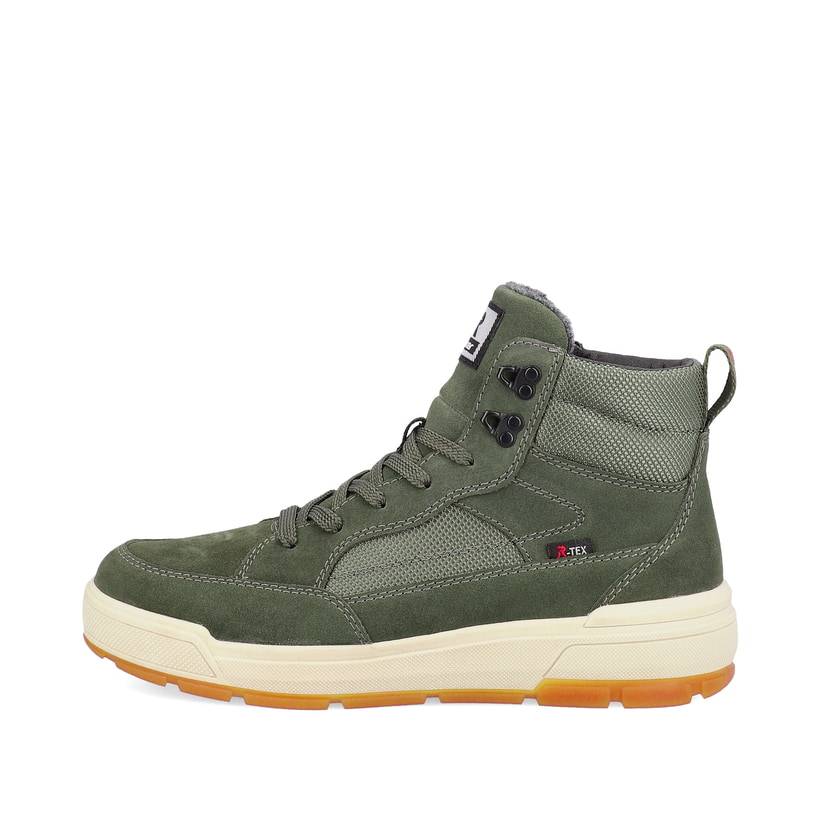 Rieker Artikelnummer U0069-54 Rieker Herren Sneaker High Khaki Green