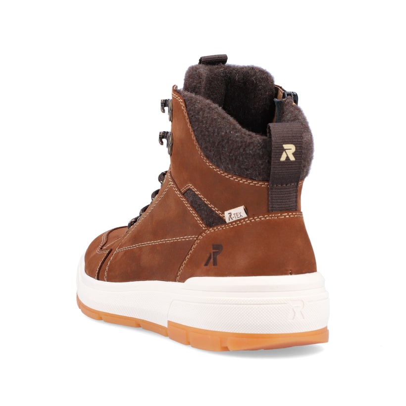 Rieker Artikelnummer U0070-22 Rieker Herren Sneaker High Nut Brown