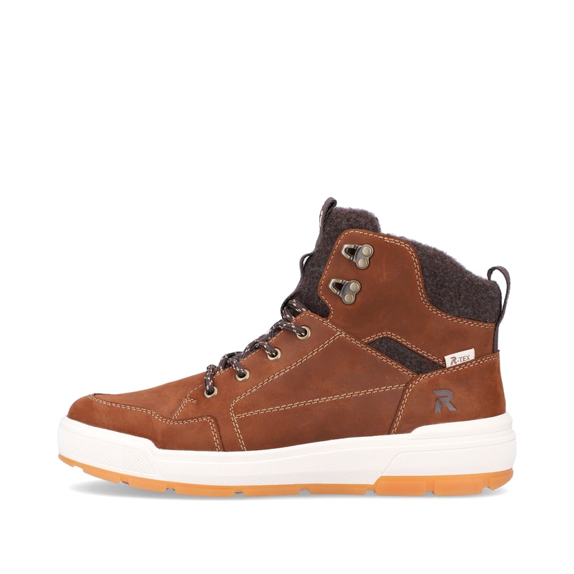 Rieker Artikelnummer U0070-22 Rieker Herren Sneaker High nut brown