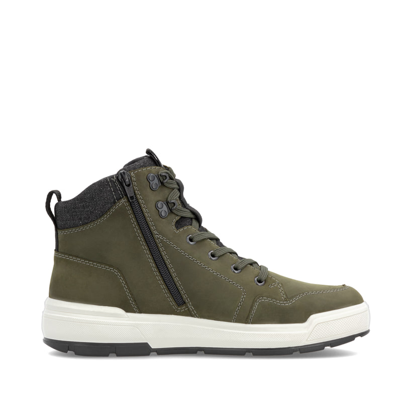 Rieker Artikelnummer U0070-54 Rieker Herren Sneaker High Khaki