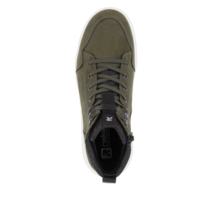 Rieker Artikelnummer U0070-54 Rieker Herren Sneaker High Khaki