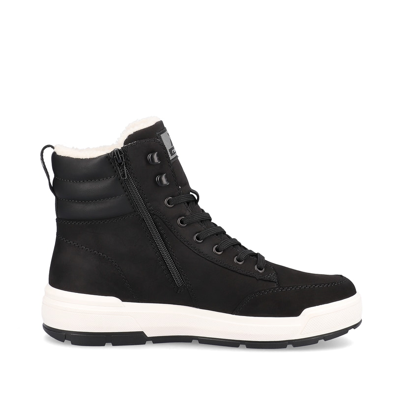 Rieker Artikelnummer U0071-00 Rieker Herren Sneaker High Asphaltschwarz