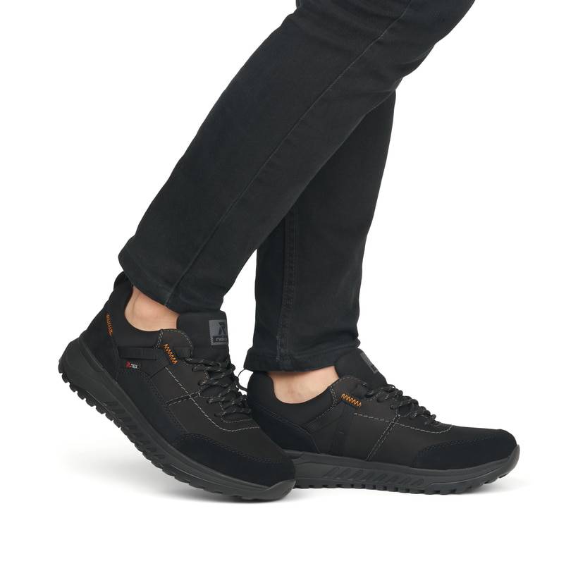 Rieker Artikelnummer U0100-00 Rieker Herren Sneaker Low Tiefschwarz