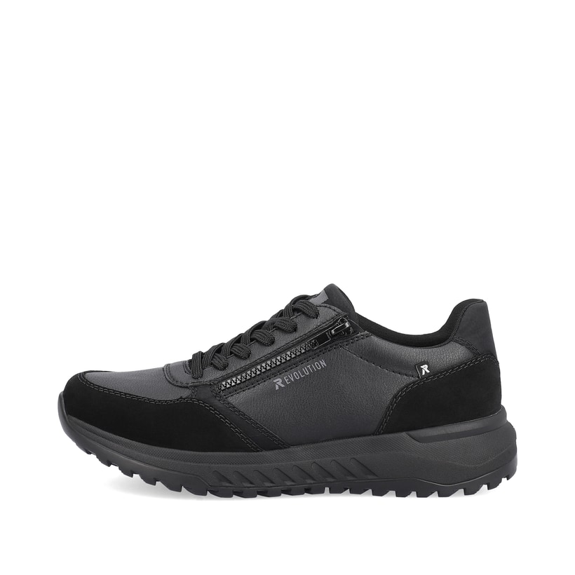 Rieker Artikelnummer U0101-00 Rieker Herren Sneaker Low Midnight Black