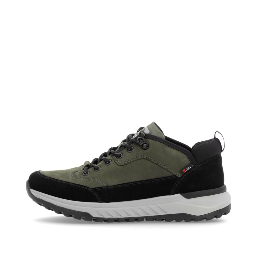 Rieker Artikelnummer U0102-54 Rieker Herren Sneaker Low khaki-schwarz