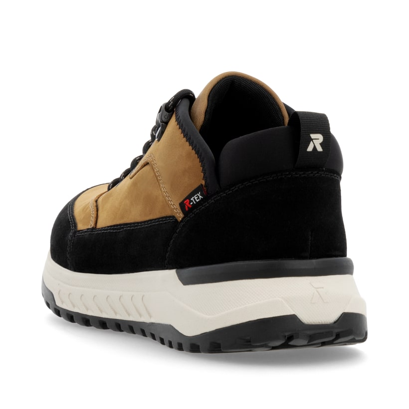Rieker Artikelnummer U0102-68 Rieker Herren Sneaker Low Kamelbraun-schwarz
