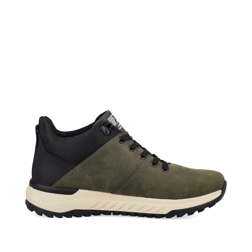Rieker Artikelnummer U0163-54 Rieker Herren Sneaker High Forest Green