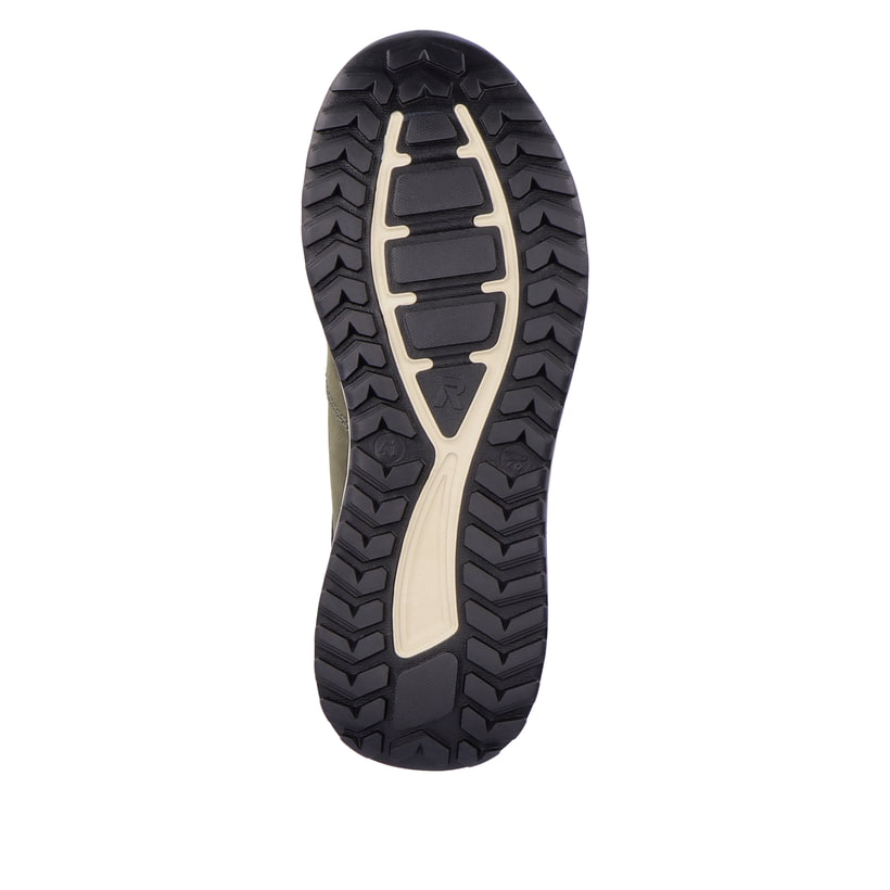 Rieker Artikelnummer U0163-54 Rieker Herren Sneaker High Forest Green