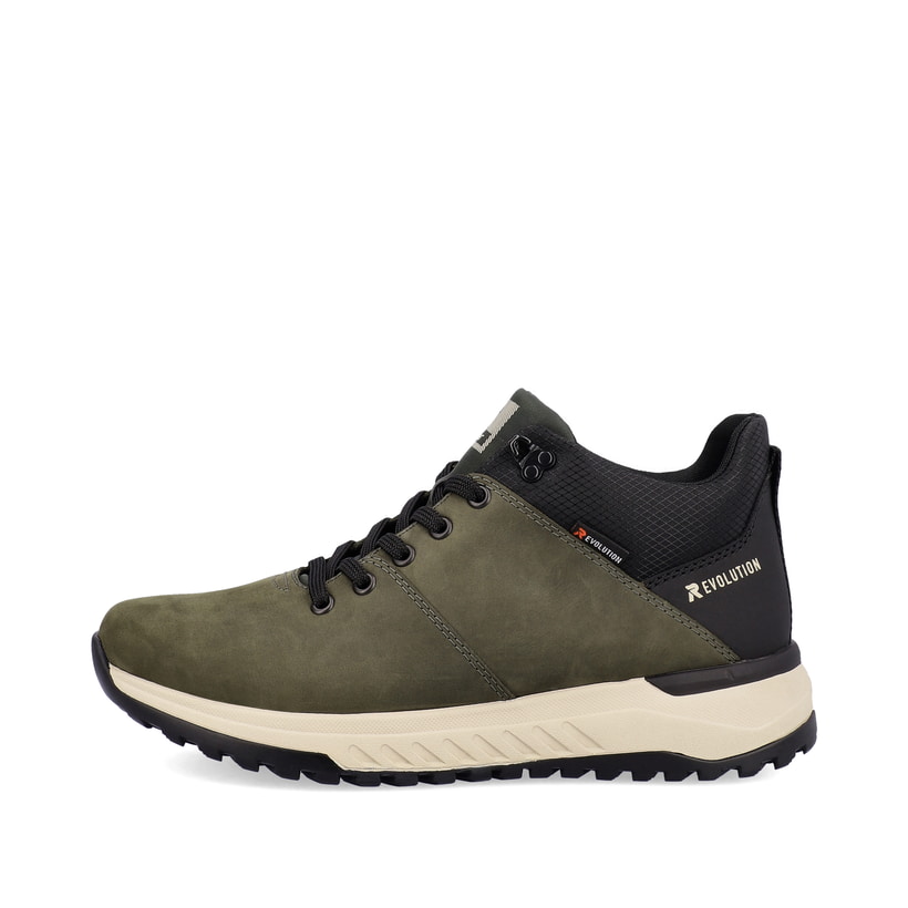 Rieker Artikelnummer U0163-54 Rieker Herren Sneaker High forest green