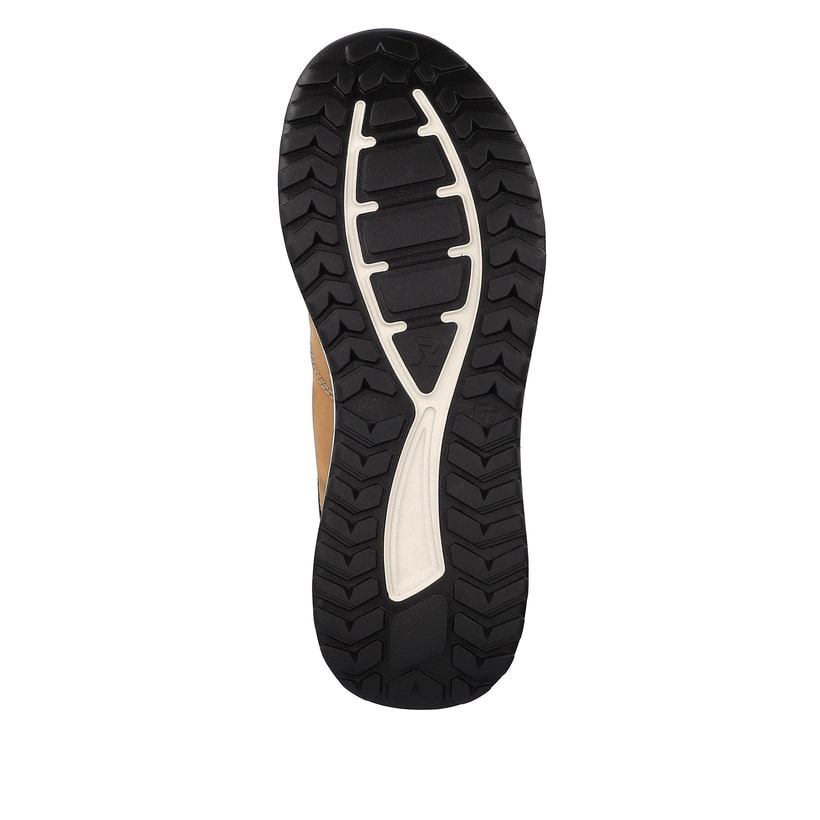 Rieker Artikelnummer U0163-68 Rieker Herren Sneaker High Camel Brown