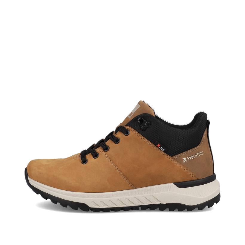 Rieker Artikelnummer U0163-68 Rieker Herren Sneaker High camel brown