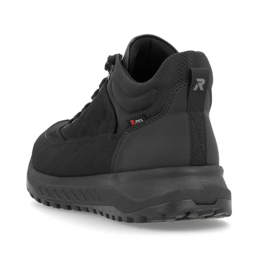 Rieker Artikelnummer U0173-00 Rieker Herren Schnürstiefel Carbonschwarz