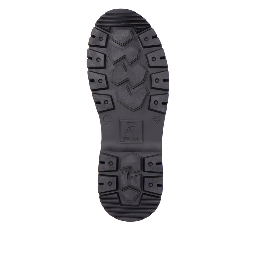 Rieker Artikelnummer U0260-25 Rieker Herren Schnürstiefel Nut-brown Noir