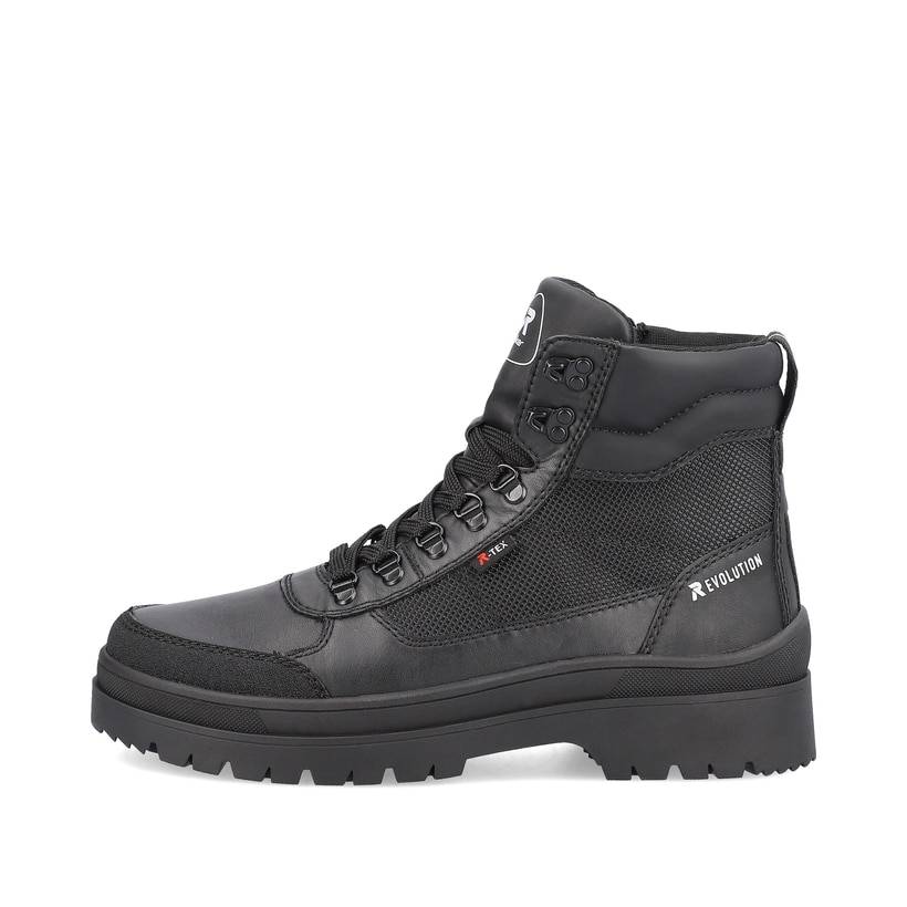 Rieker Artikelnummer U0270-00 Rieker Herren Schnürstiefel noir