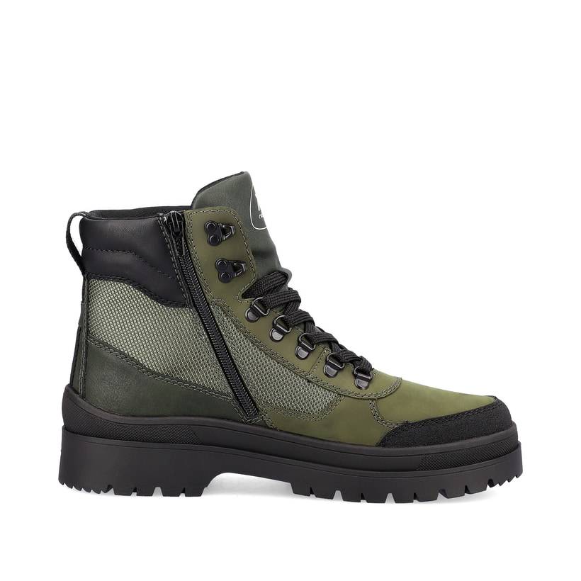 Rieker Artikelnummer U0270-54 Rieker Herren Schnürstiefel Khaki