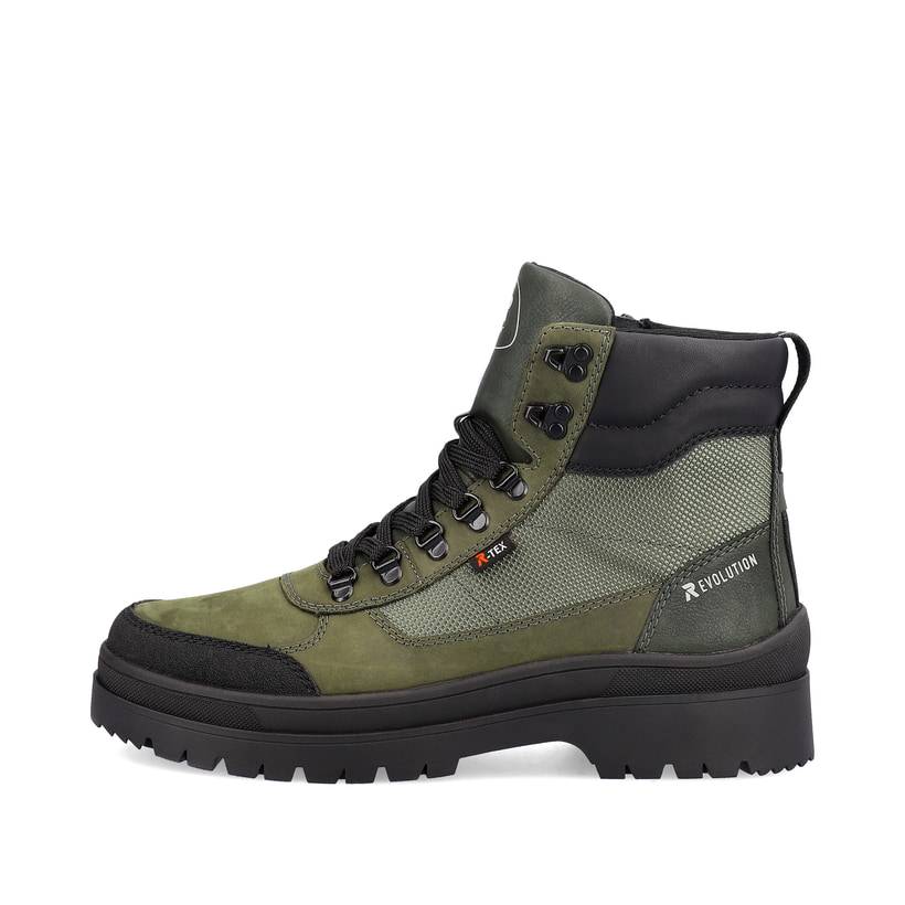 Rieker Artikelnummer U0270-54 Rieker Herren Schnürstiefel Khaki