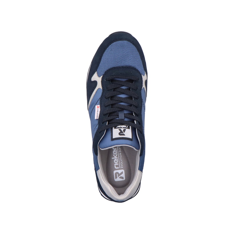 Rieker Artikelnummer U0300-14 Rieker Herren Sneaker Low Ocean Blue