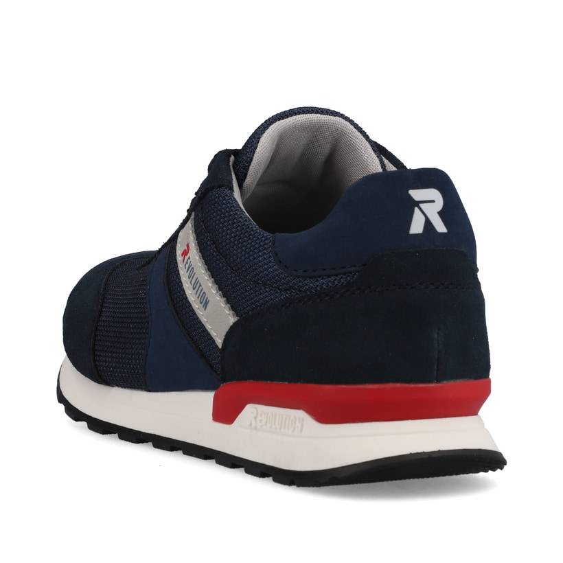 Rieker Artikelnummer U0301-14 Rieker Herren Sneaker Low Atlantic Blue