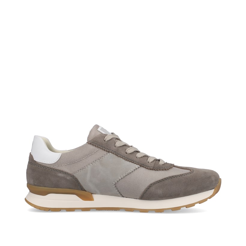 Rieker Artikelnummer U0301-60 Rieker Herren Sneaker Low Shadow-grey Clay-beige