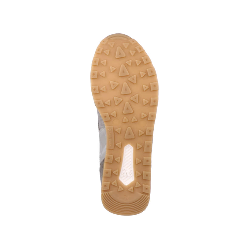 Rieker Artikelnummer U0301-60 Rieker Herren Sneaker Low Shadow-grey Clay-beige