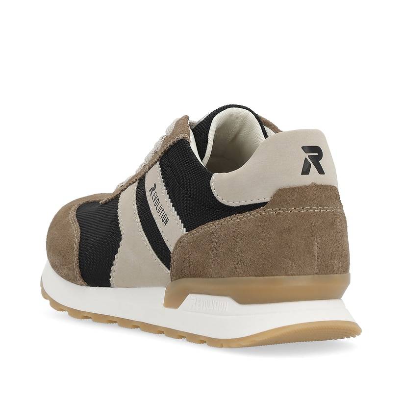 Rieker Artikelnummer U0301-64 Rieker Herren Sneaker Low Cinnamon Black