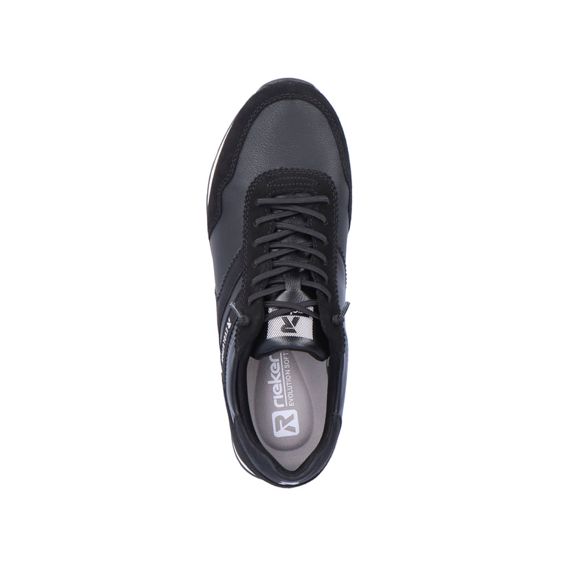 Rieker Artikelnummer U0303-00 Rieker Herren Sneaker Low Diamond Black