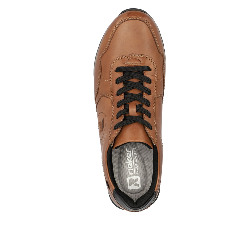 Rieker Artikelnummer U0304-24 Rieker Herren Sneaker Low Nut Brown