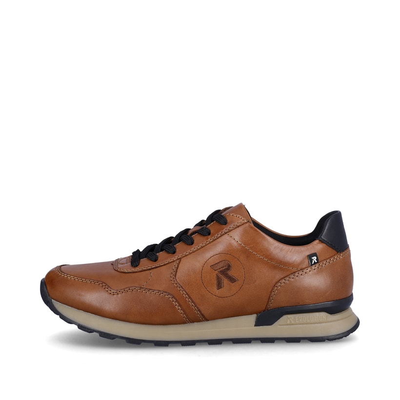 Rieker Artikelnummer U0304-24 Rieker Herren Sneaker Low nut brown