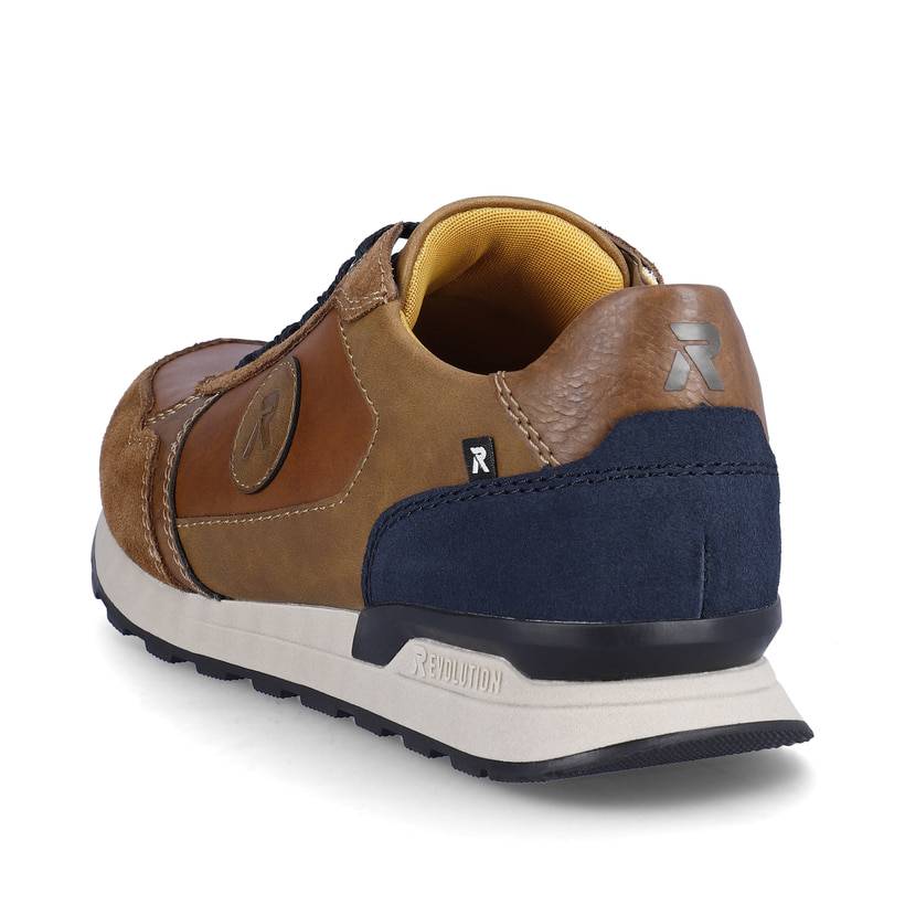 Rieker Artikelnummer U0305-24 Rieker Herren Sneaker Low Nut Brown