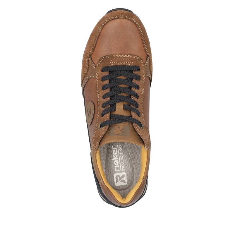 Rieker Artikelnummer U0305-24 Rieker Herren Sneaker Low Nut Brown