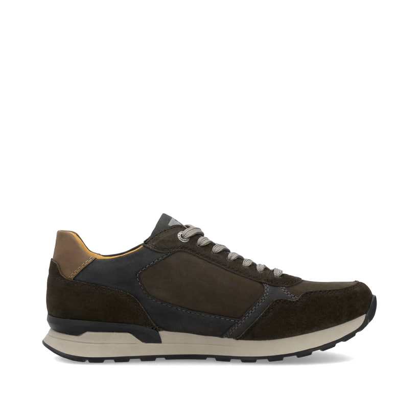 Rieker Artikelnummer U0305-45 Rieker Herren Sneaker Low Carbongrau-schwarz