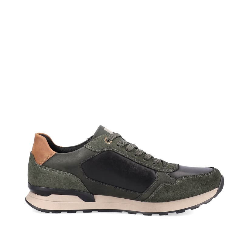 Rieker Artikelnummer U0305-54 Rieker Herren Sneaker Low Rainforest Green