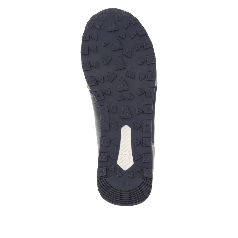 Rieker Artikelnummer U0307-14 Rieker Herren Sneaker Low Dark-blue Graphite-grey